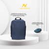 Lavvento Backpack With USB Charge Socket Dark Blue Laptop 15.6Inch - BG-40-0 + MO-66-L Wireless Mouse