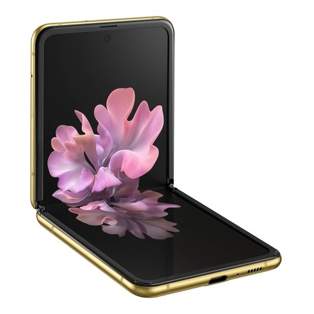 Samsung Galaxy Z Flip 256GB Mirror Gold 4G Smartphone Samsung Galaxy Z Flip 256GB Mirror Gold 4G Smartphone