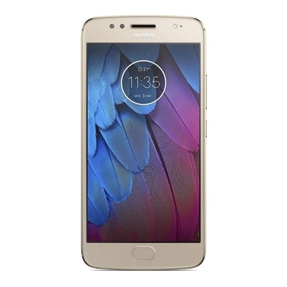 Moto G5S XT1794 4G LTE Dual Sim Smartphone 32GB Fine Gold + Cover + Screen Protector