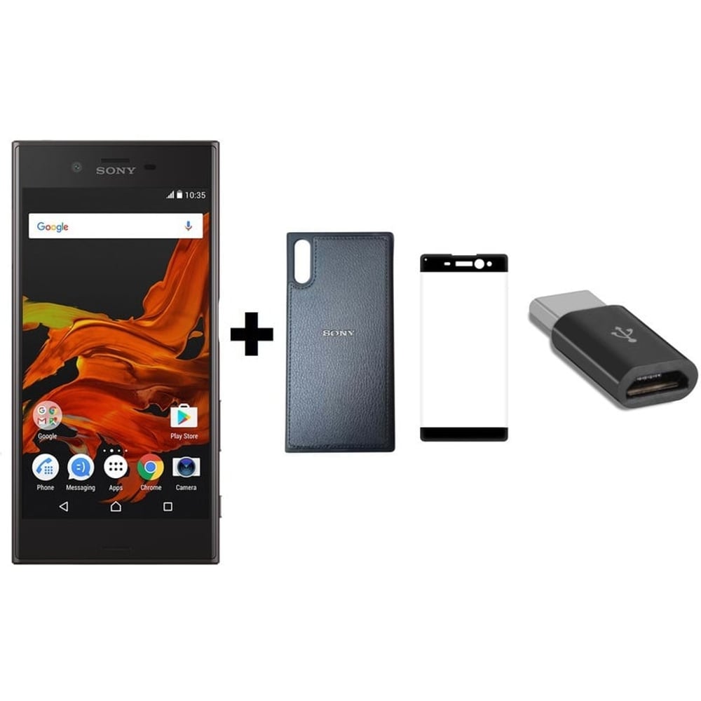 Sony Xperia XZ 4G Dual Sim Smartphone 64GB Black Festive Pack