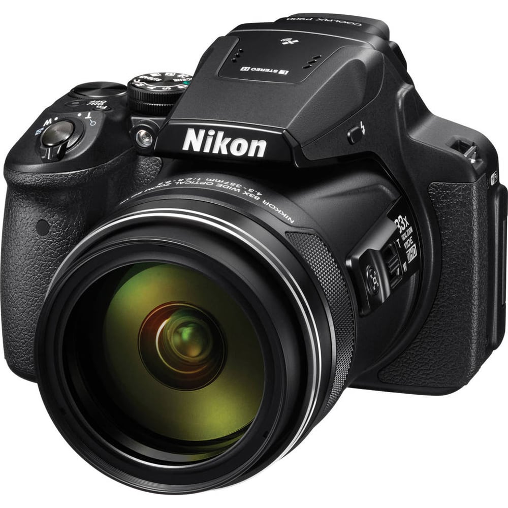 نيكون كولبيكس P900 واي فاي كاميرا رقمية أسود