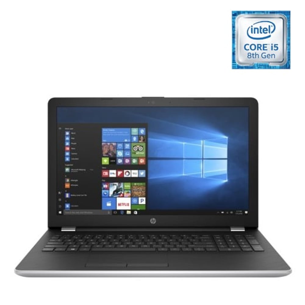 HP 15-BS102NE Laptop - Core i5 1.6GHz 6GB 1TB 2GB Win10 15.6inch FHD Silver