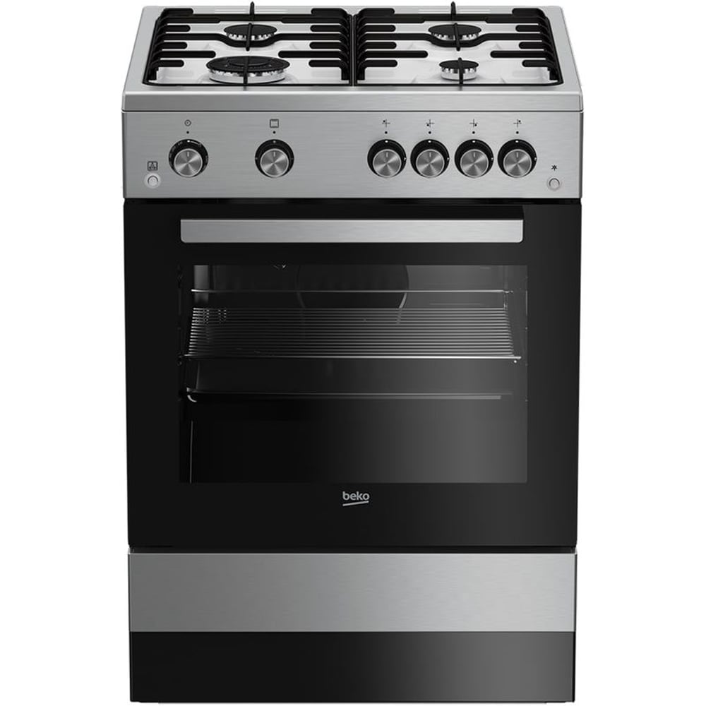 Beko 4 Gas Burners Cooker FSGT61121DXL