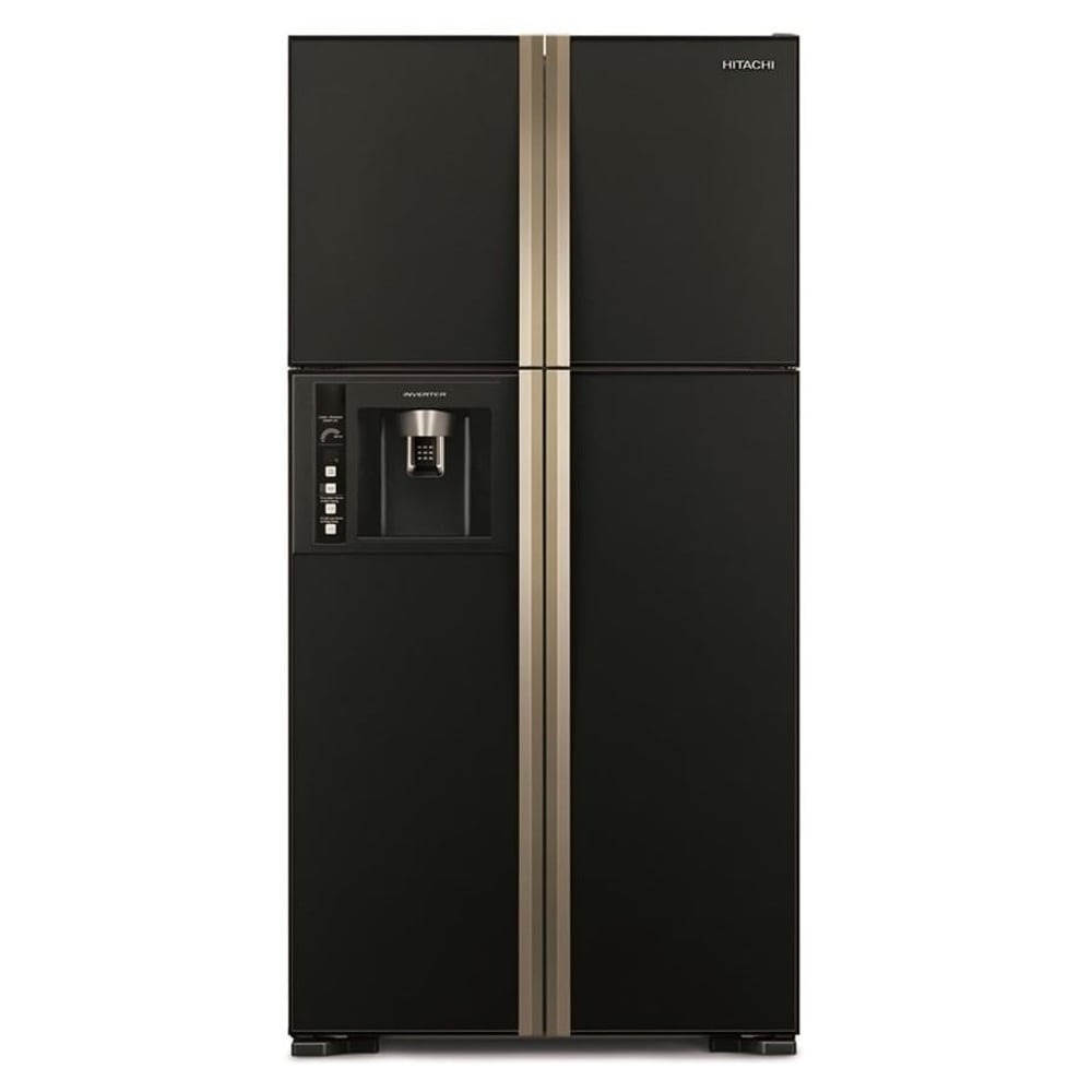 Hitachi Side By Side Refrigerator 660 Litres RW660PUK3GBK