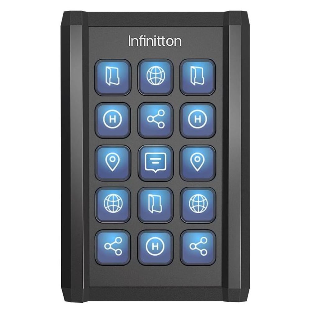 Infinitton MKP15P Smart Screen Keyboard Black