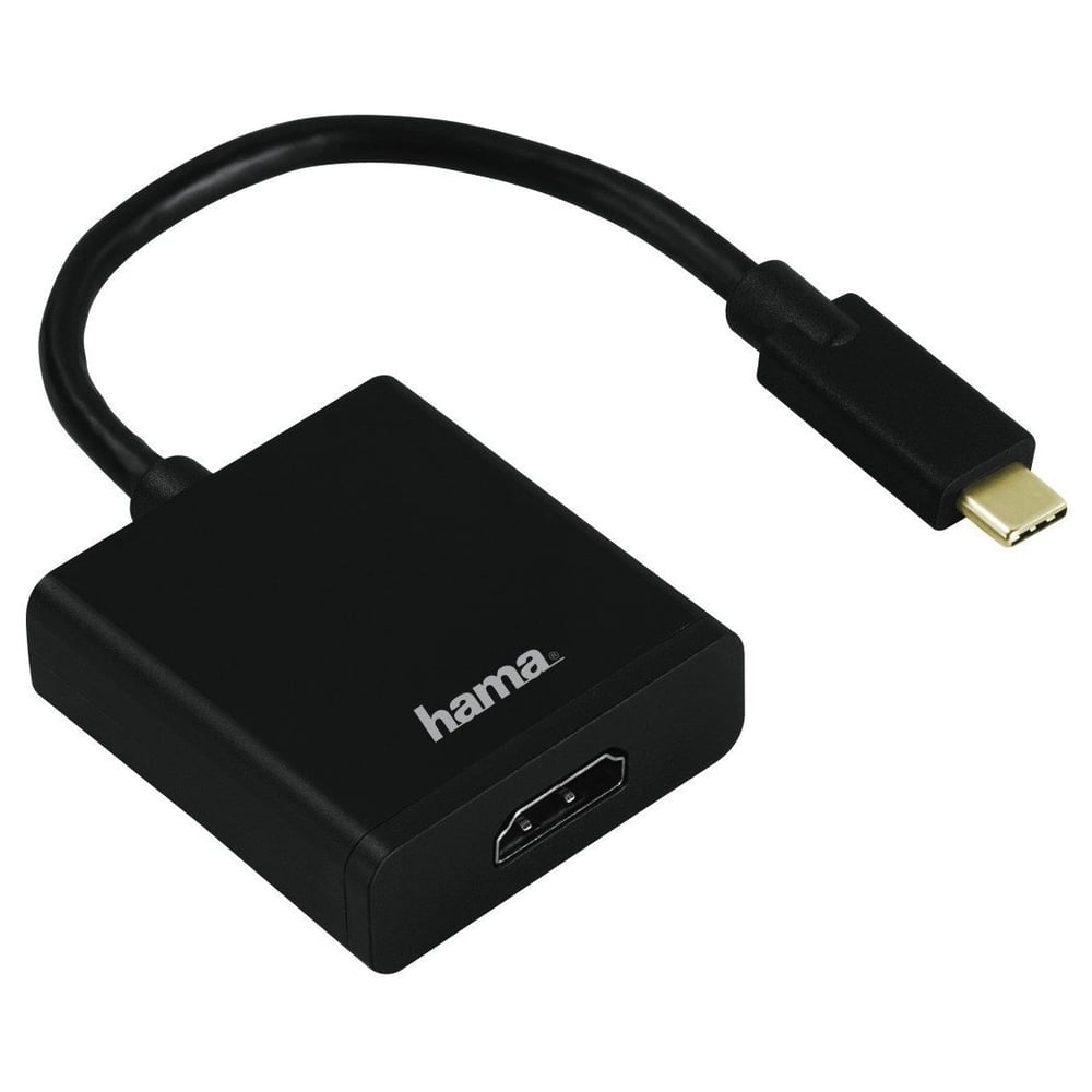محول Hama 135726 Type C إلى HDMI أسود