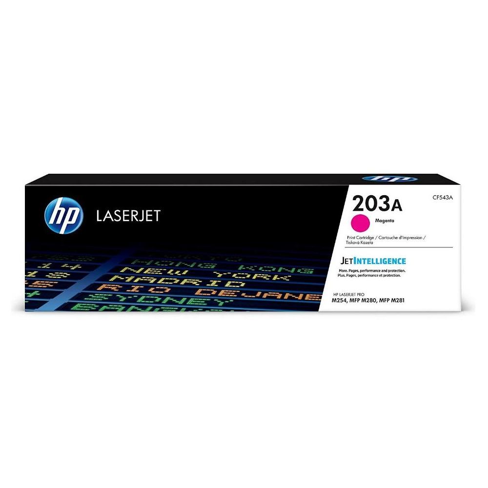 HP 203A Original LaserJet Toner Cartridge Magenta CF543A