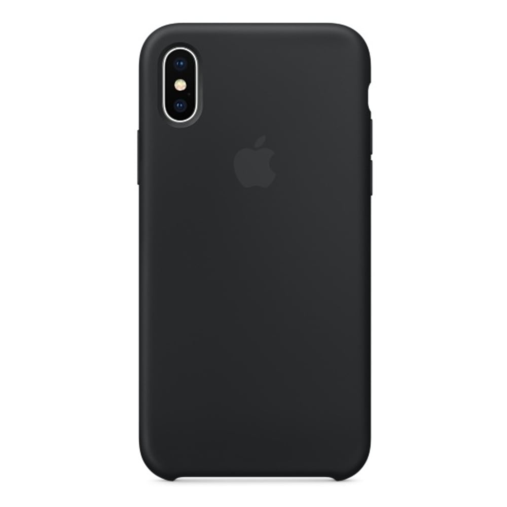 Apple Silicone Case Black For iPhone X - MQT12ZM/A