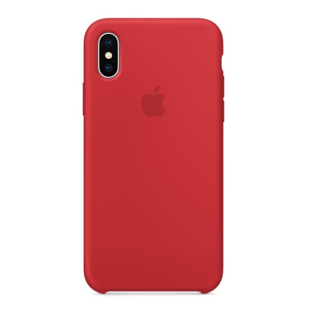 Apple Silicone Case Product Red For iPhone X - MQT52ZM/A