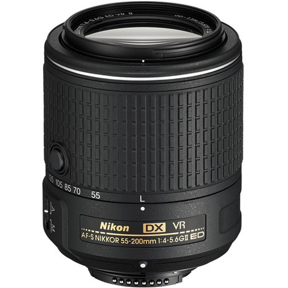 Nikon AF-S DX Nikkor 55-200mm F4-5.6G ED VR II Digital Camera Lens