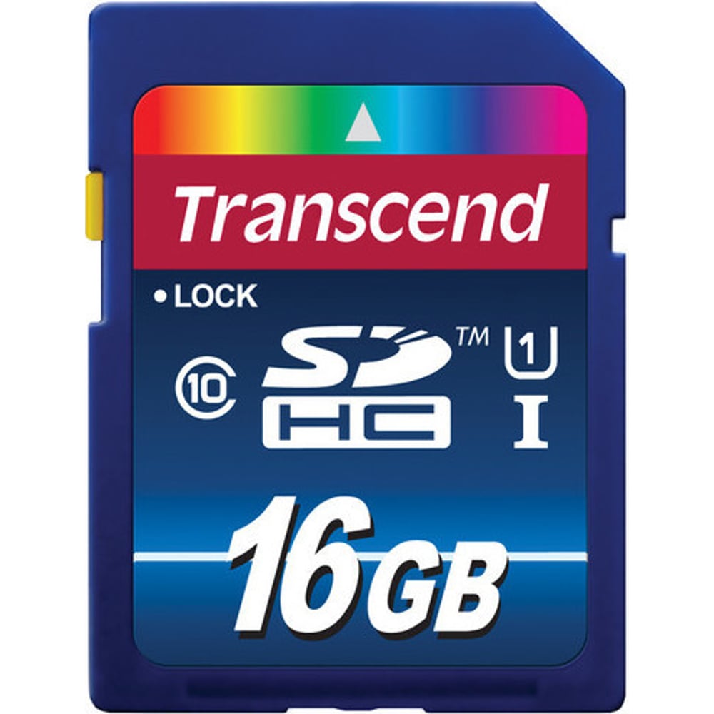 Transcend TS16GSDU1 SDHC Card 16GB Class10