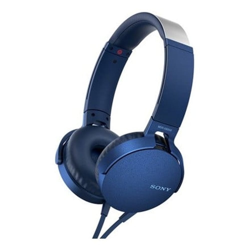 Sony MDR-XB550AP EXTRA BASS Over-Ear Headphones With Mic For Phone Call