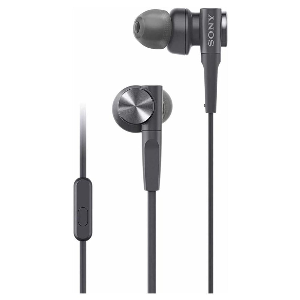 Sony EXTRA BASS MDRXB55AP In-Ear Headphones Black