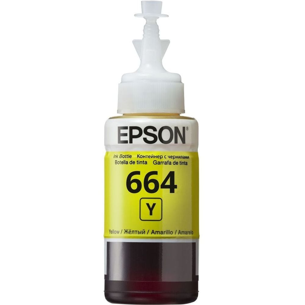 Epson T6644 Inkjet Cartridge Yellow