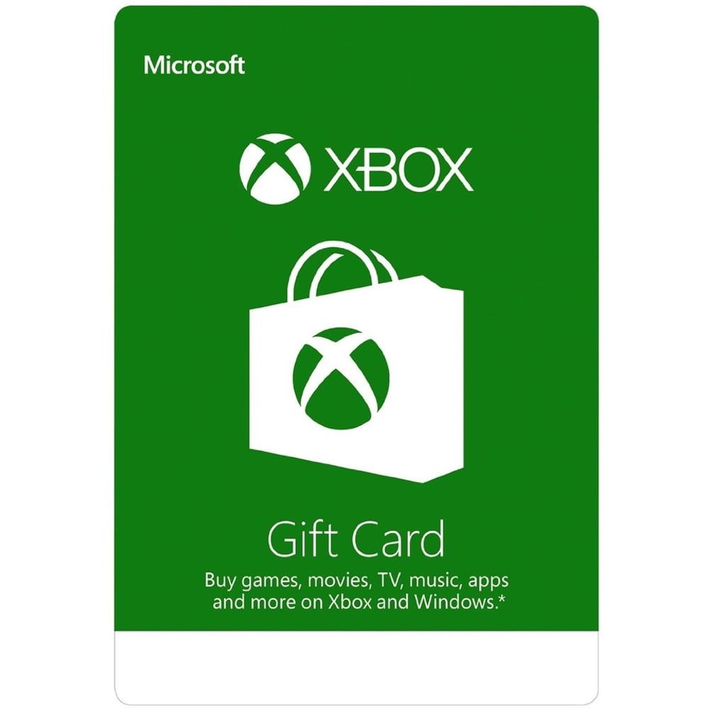 Microsoft Xbox Gift Card $25 USD Online Product Code
