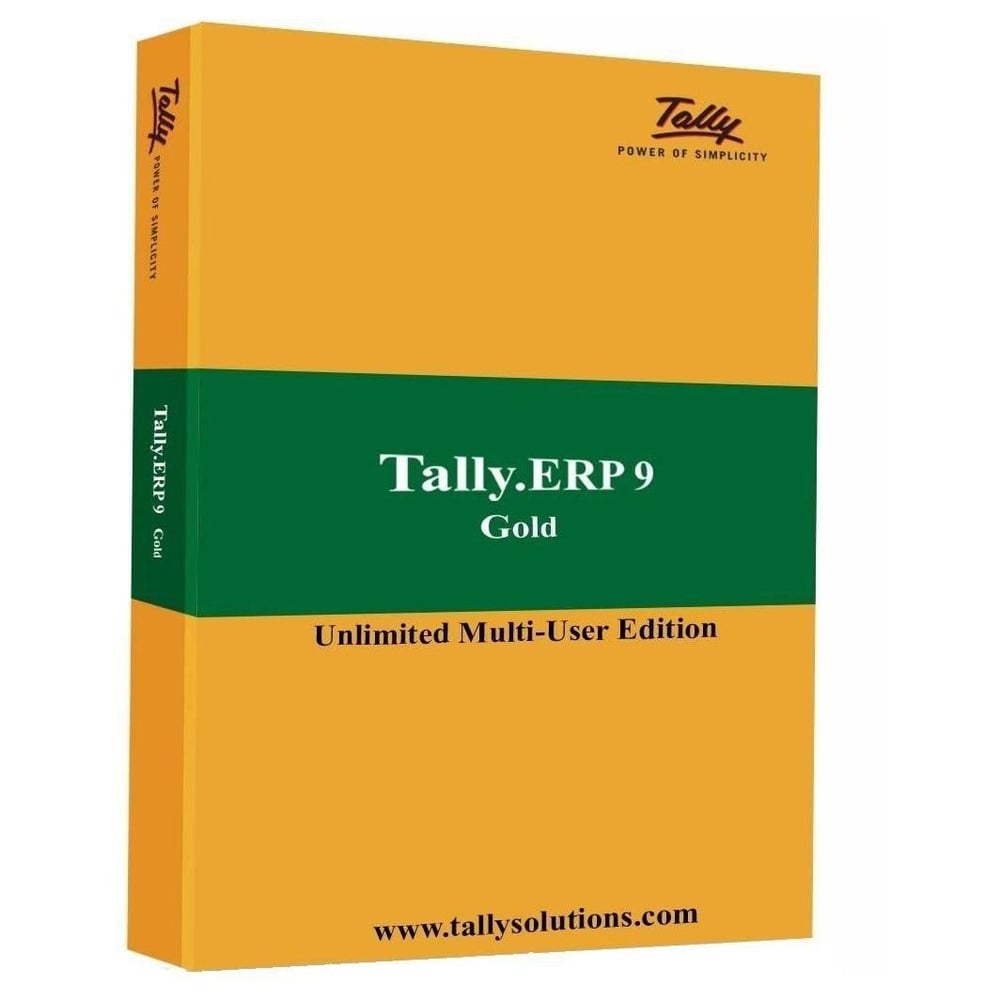 Tally ERP 9 Gold International Software