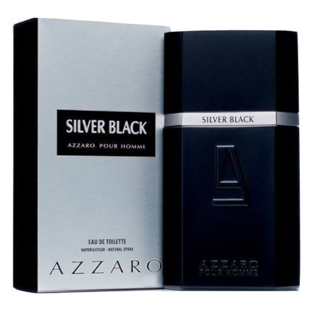 Azzaro Silver Black Perfume For Men 100ml Eau de Toilette
