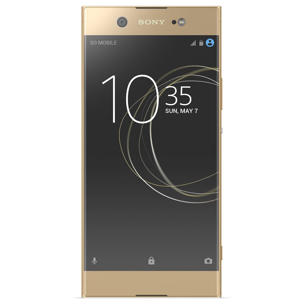 Sony Xperia XA1 4G Dual Sim Smartphone 32GB Gold + Case