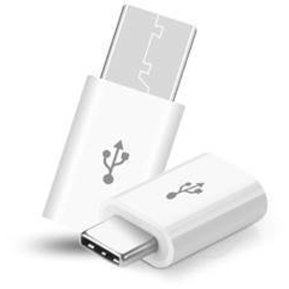 Xcell AD100MC Micro USB To Type C Adapter White