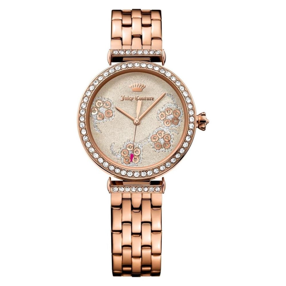 Juicy Couture Watch For Women with Rose Gold Bracelet