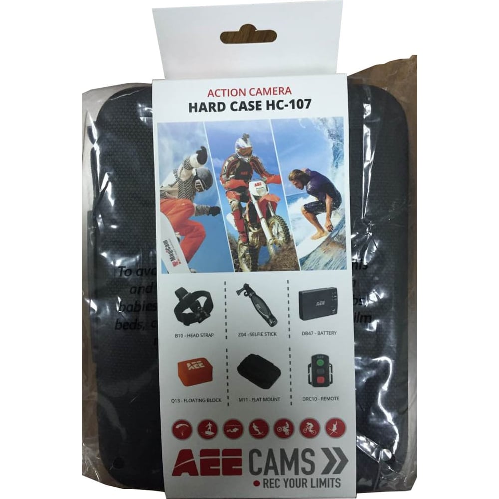 AEE HC107 Hard Case Black