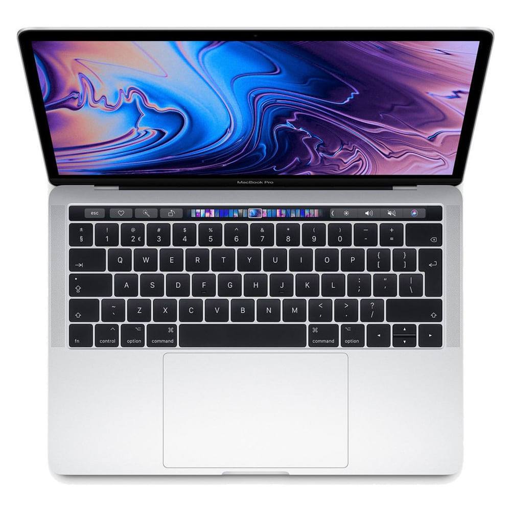 MacBook Pro 13-inch with Touch Bar and Touch ID (2018) - Core i5 2.3GHz 8GB 256GB Shared Silver English Keyboard