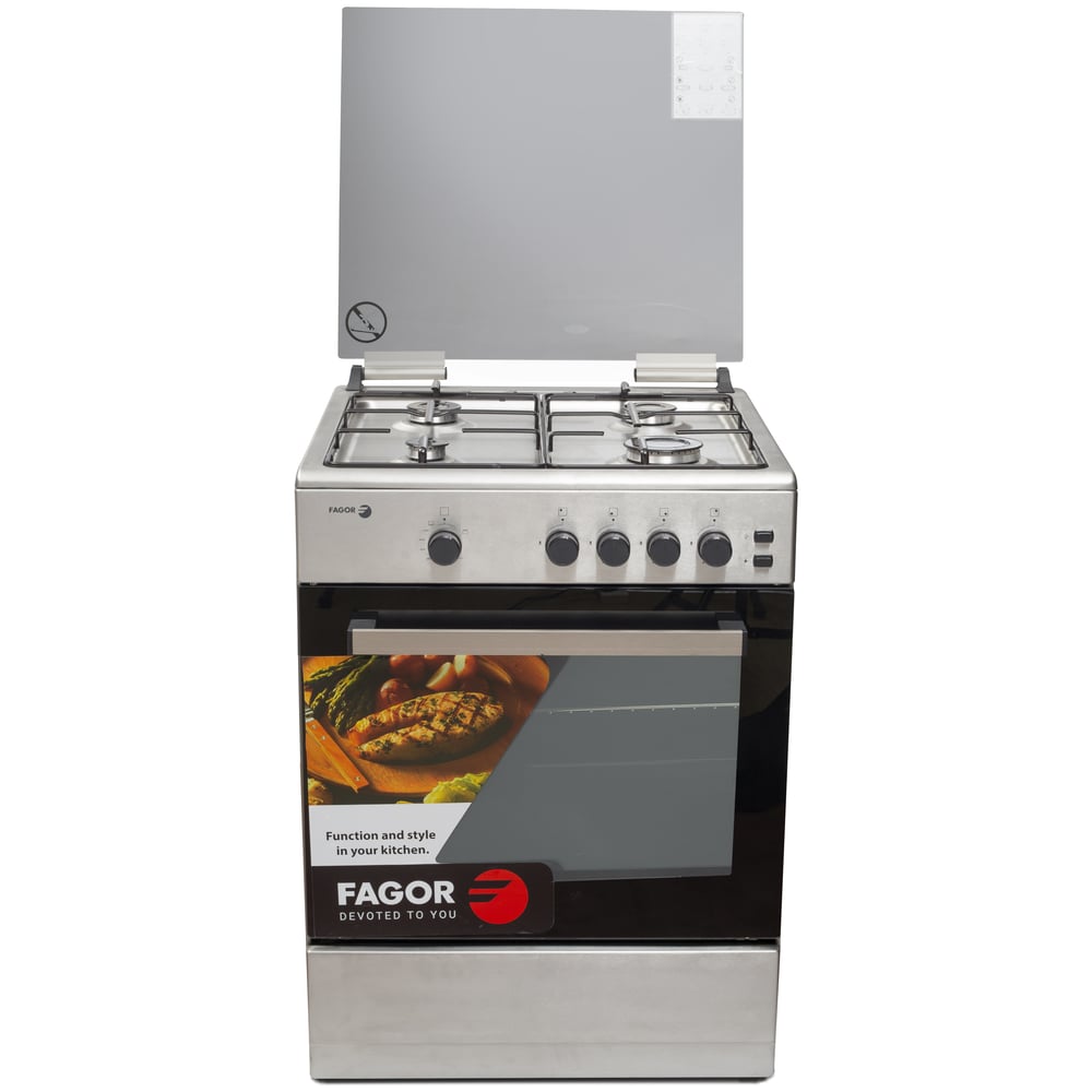 Fagor 4 Gas Burners Cooker 4CFM64GXA