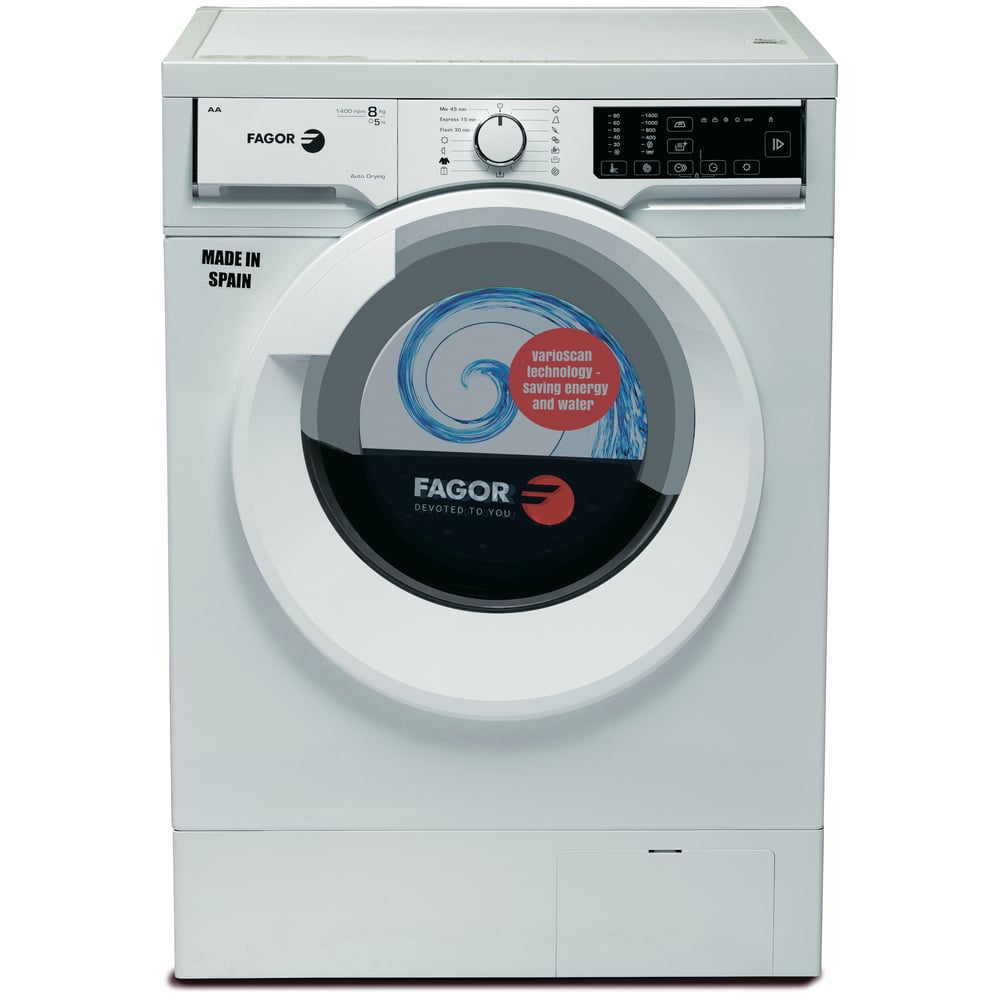 Fagor Front Load 8kg Washer & 5kg Dryer IFSE8214