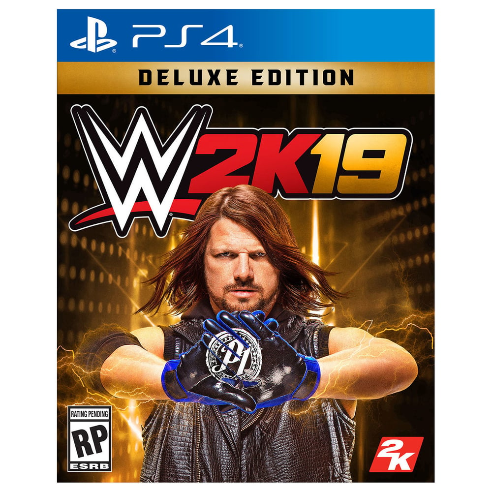 PS4 WWE 2K19 Deluxe Edition Game