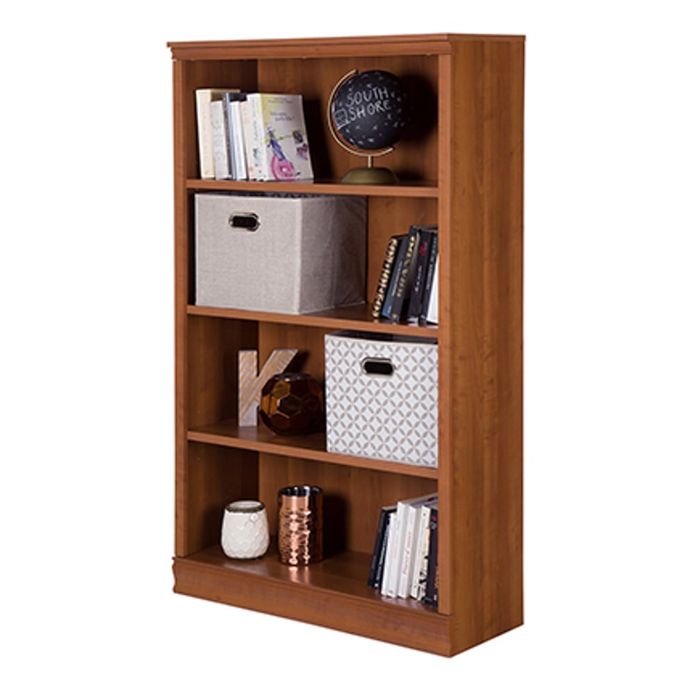 Morgan 4-shelf Bookcase Brown