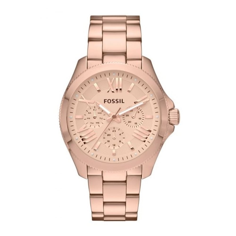 Fossil AM4511 Cecile Multifunction Rose-Tone Stainless Steel Watch