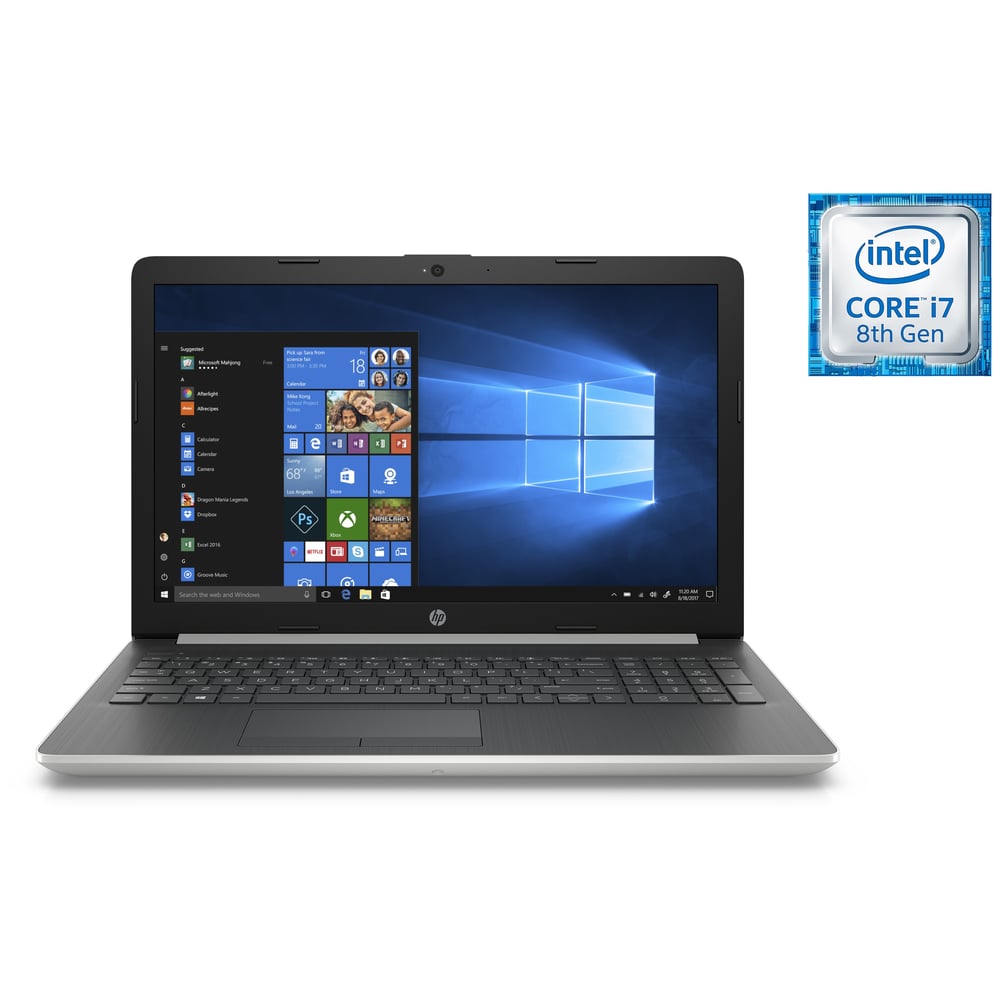 HP 15-DA1006NE Laptop - Core i7 1.8GHz 16GB 1TB 4GB Win10 15.6inch FHD Silver