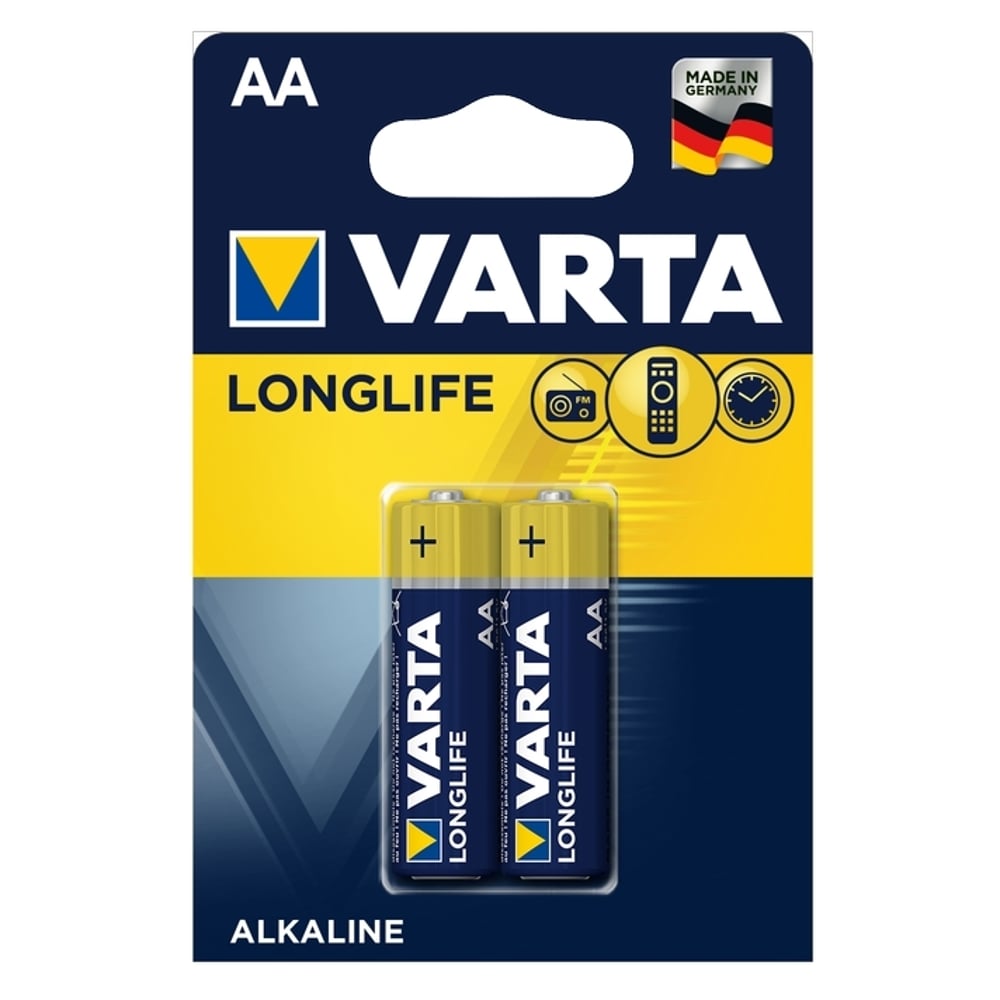 Varta 2006101414 Longlife Battery AA/2