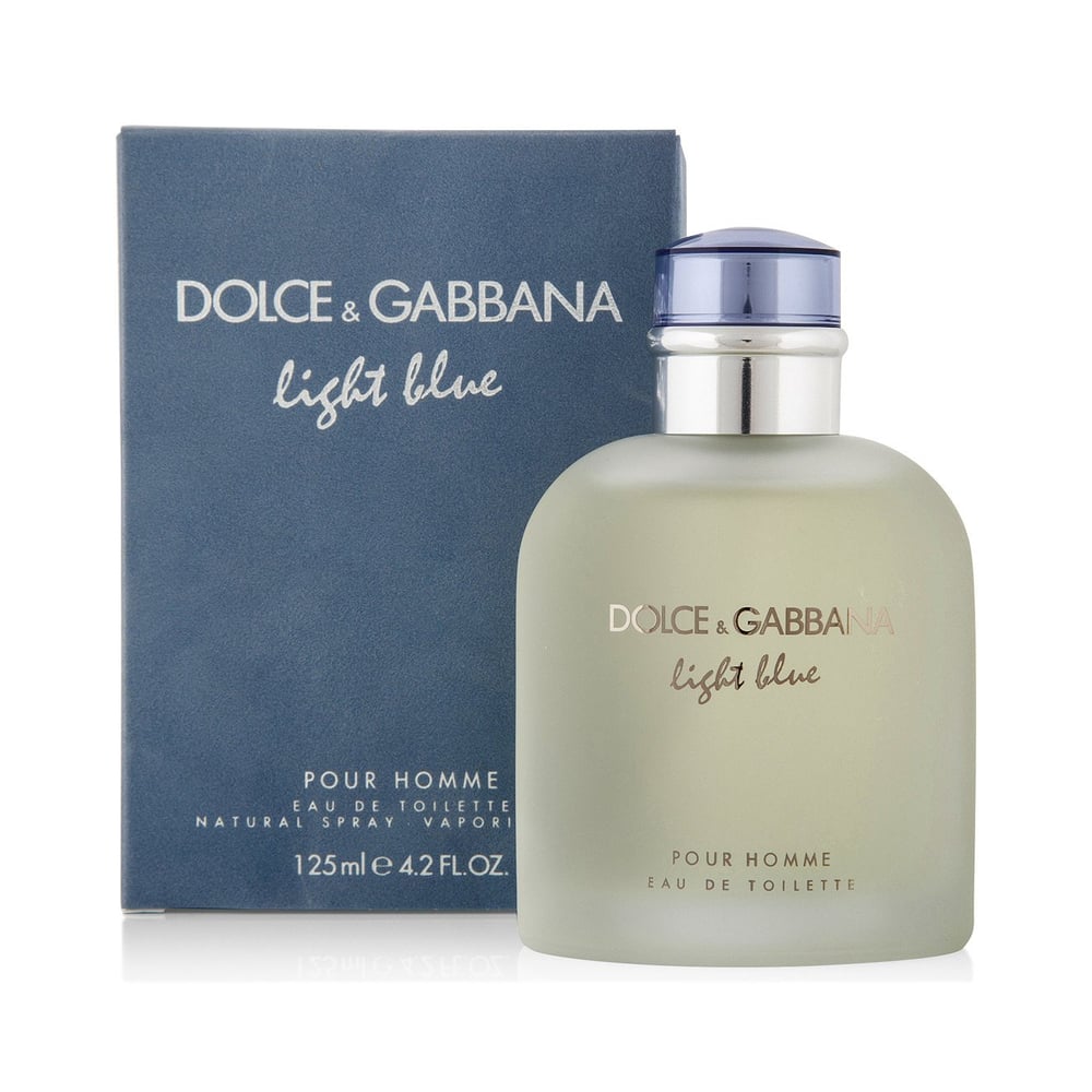 Dolce And Gabbana Light Blue Perfume for Men 125ml Eau de Toilette