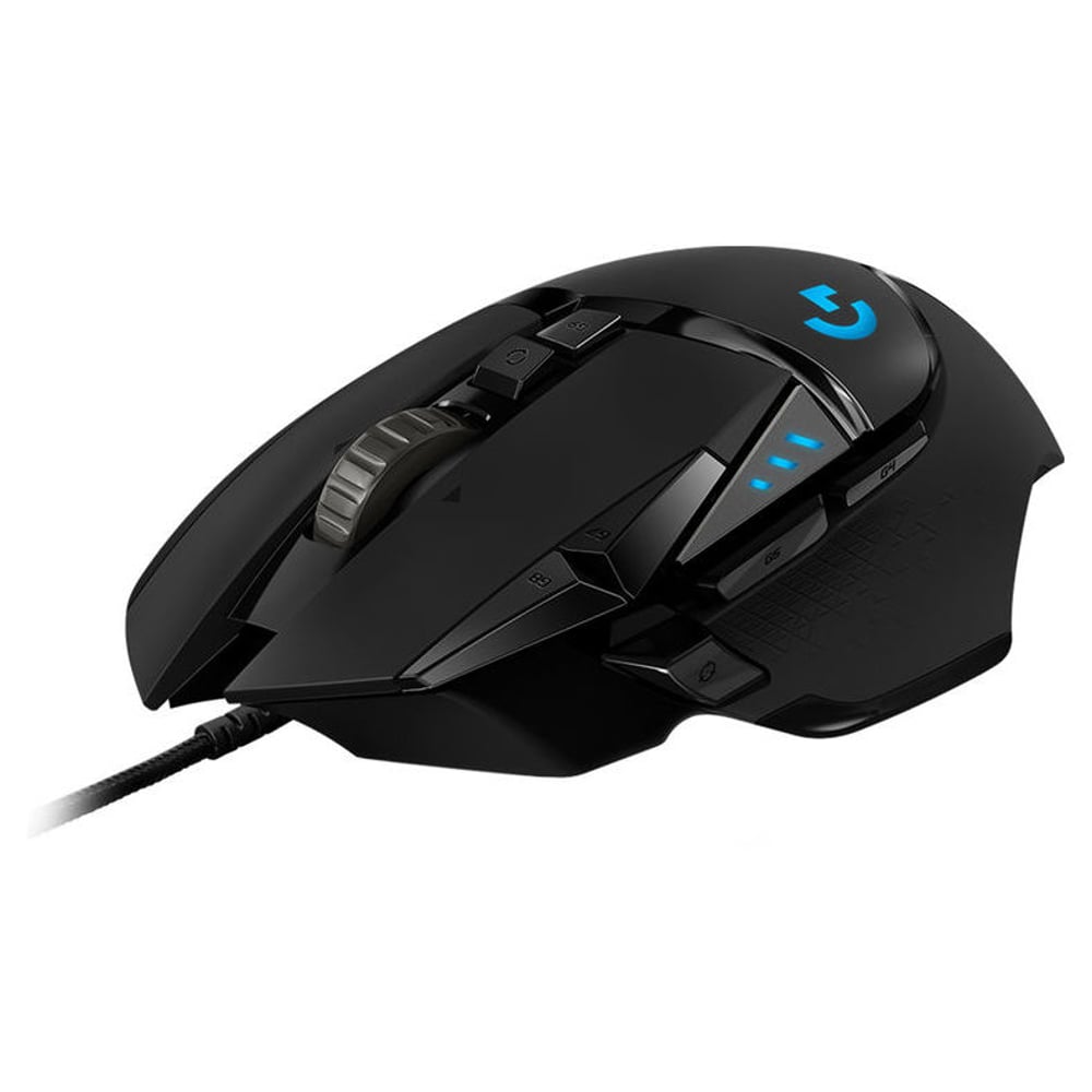 Logitech G502 Hero USB Gaming Mouse Black 910-005471