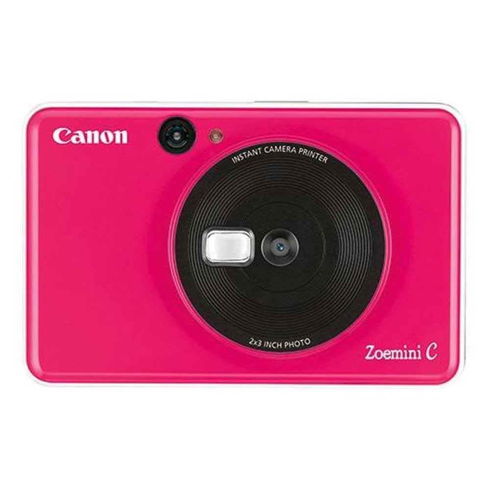 Canon ZOEMINI C Instant Camera With Printer Bubble Gum Pink