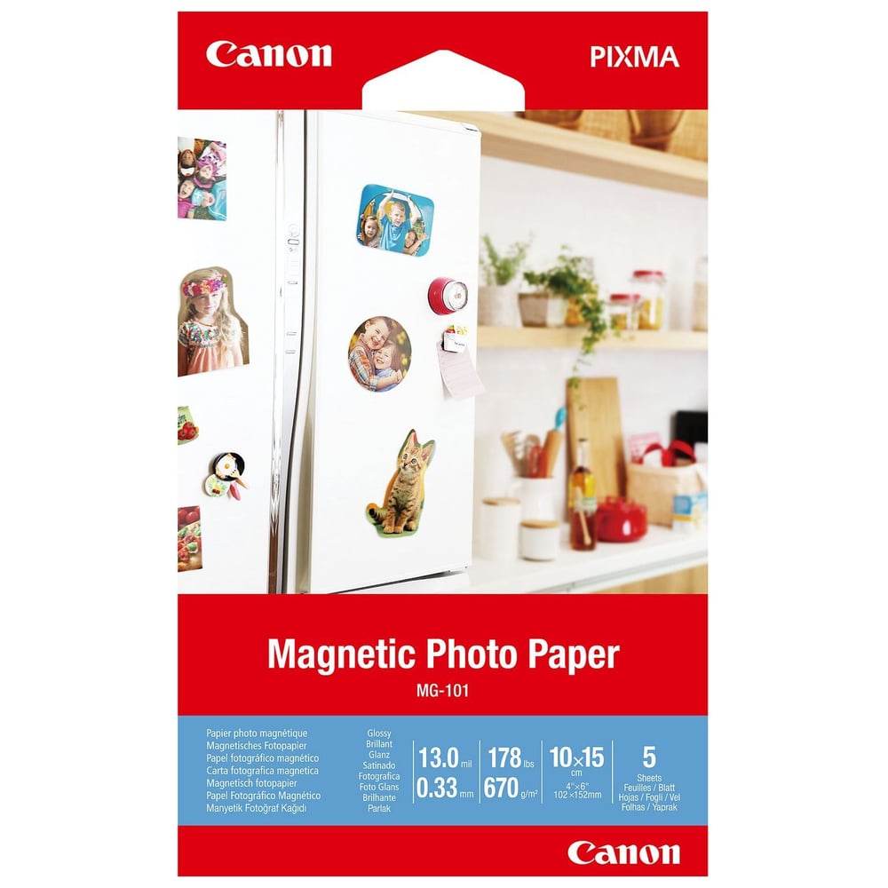 Canon MG 101 Photo Paper Media 4X6