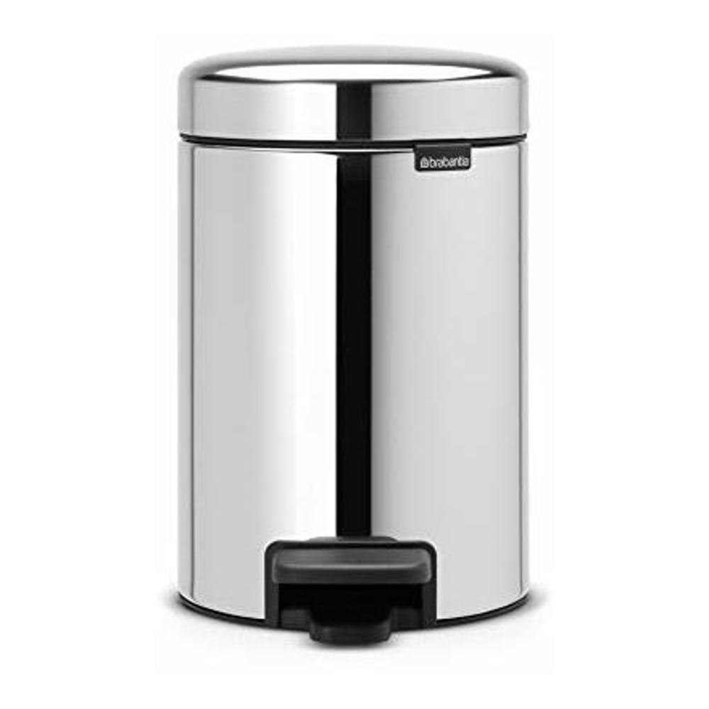 Brabantia 113147 Pedal Bin NewIcon 3Litre Brilliant Steel