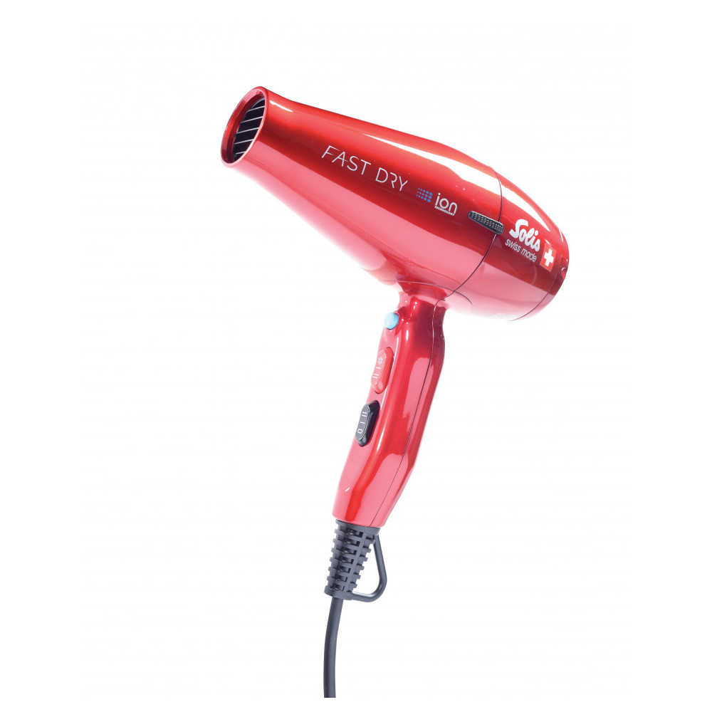 Solis Fast Dry Hair Dryer Red 969.03