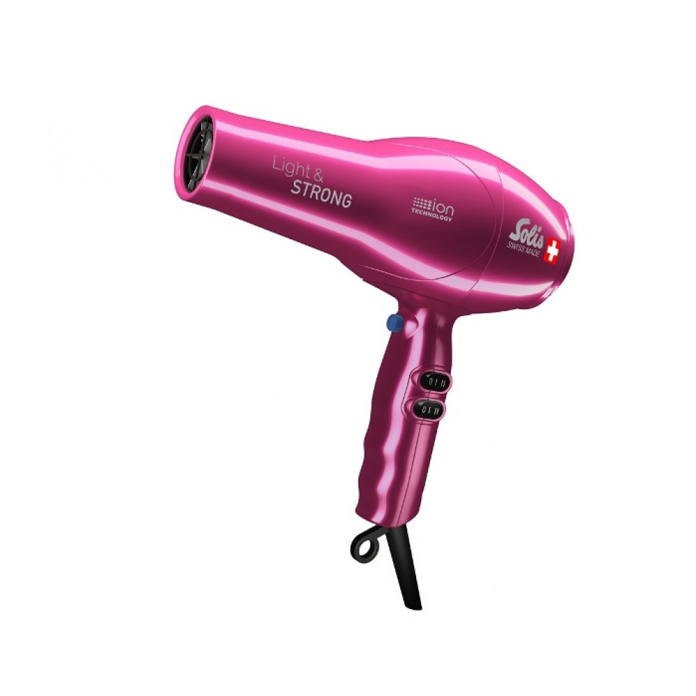 Solis Light & Strong Hair Dryer Pink 969.49