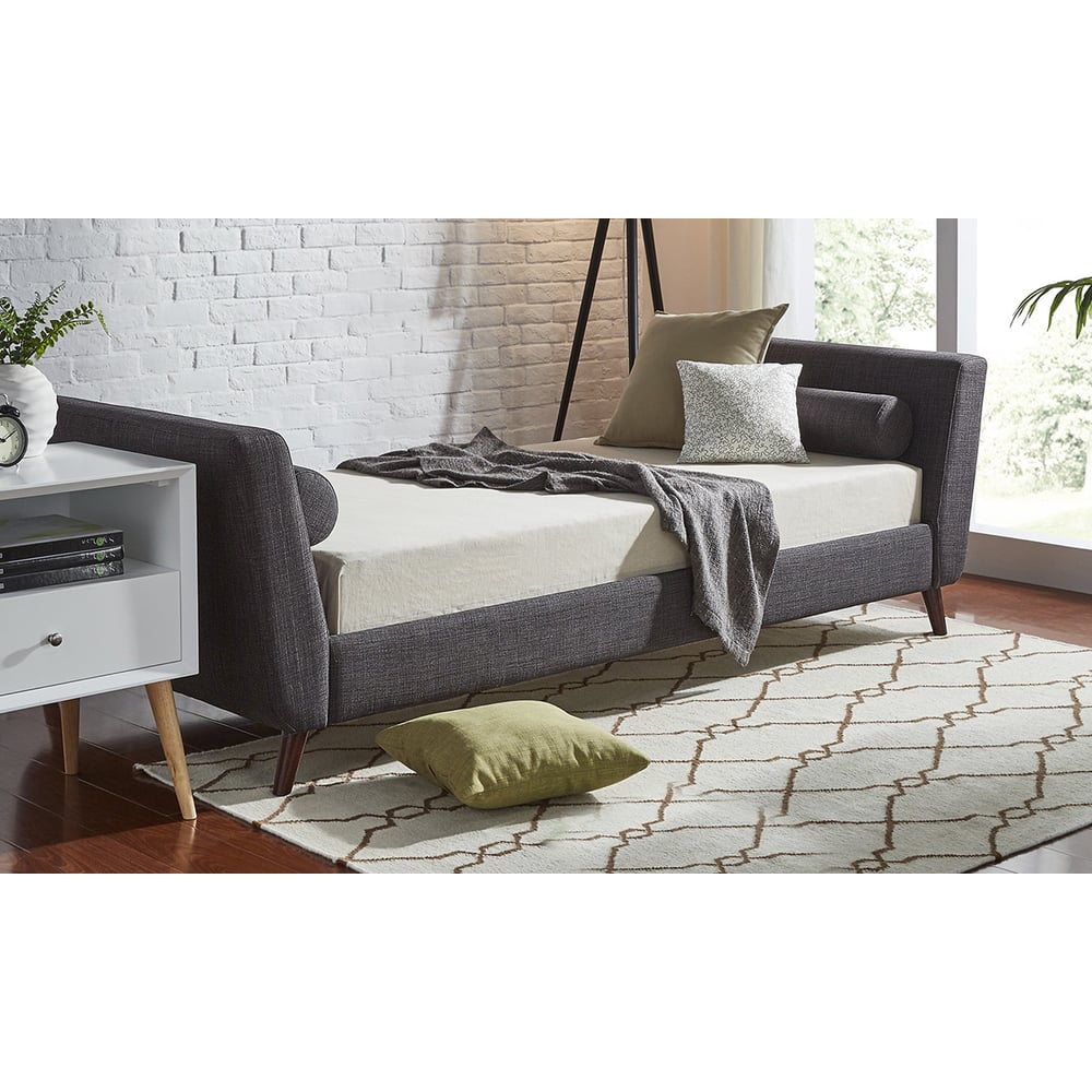 Modern SofaBed SofaBed Frame only Charcoal Grey