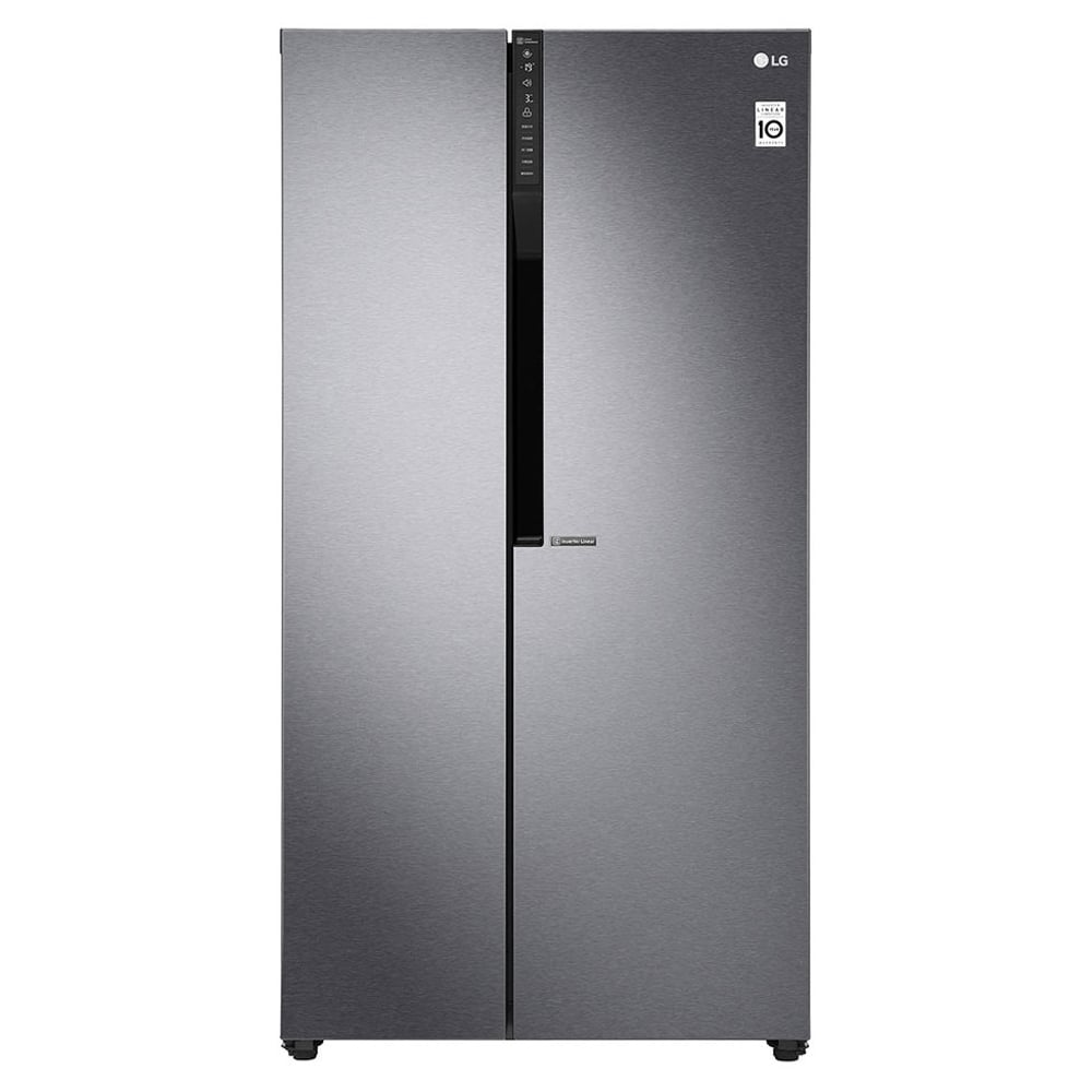 LG Refrigerator Side By Side Fridge 679 Litres GRB257KQDV Mega Capacity Inverter Linear Compressor Smart Diagnosis