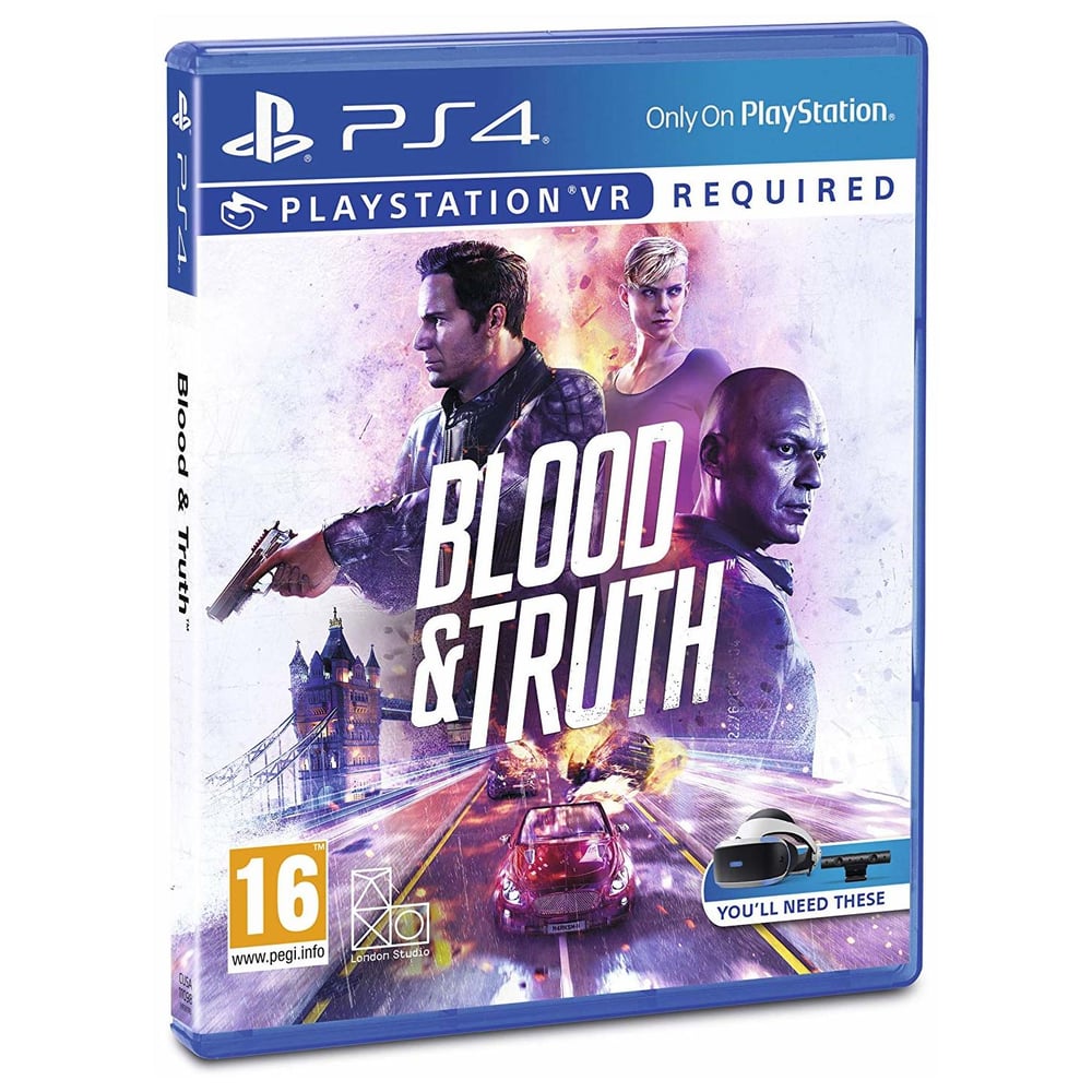 PS4 Blood & Truth VR Game