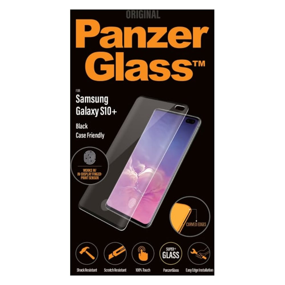 Panzerglass Screen Protector Black For Samsung Galaxy S10+