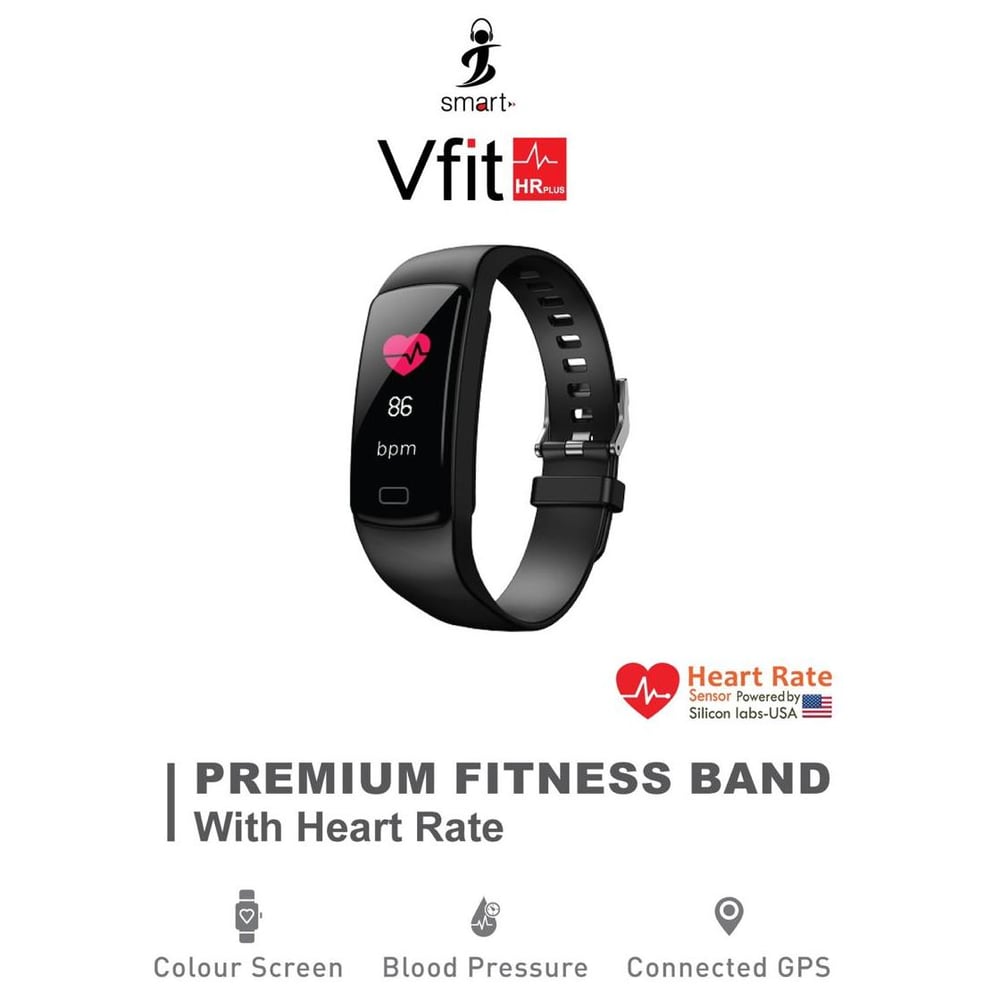 Smart Vfit HR Plus Fitness Band