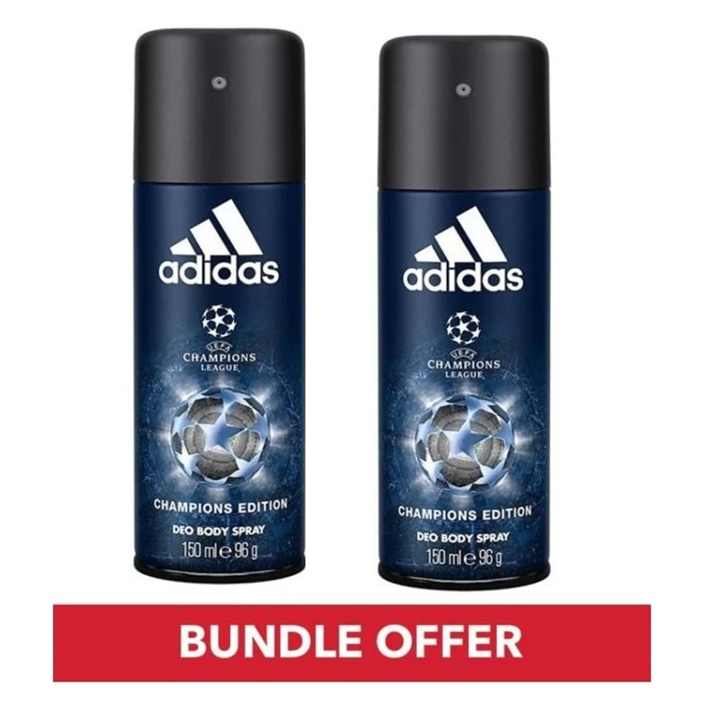 Adidas Champions Edition Deodorant For Men 150ml - Buy 2 Get 1 Free