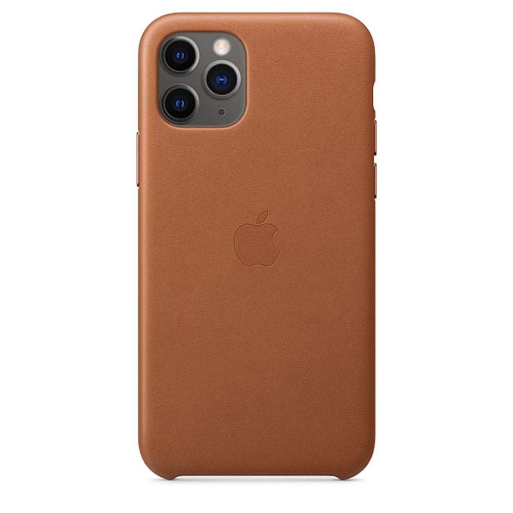 Apple Leather Case Saddle Brown iPhone 11 Pro Max