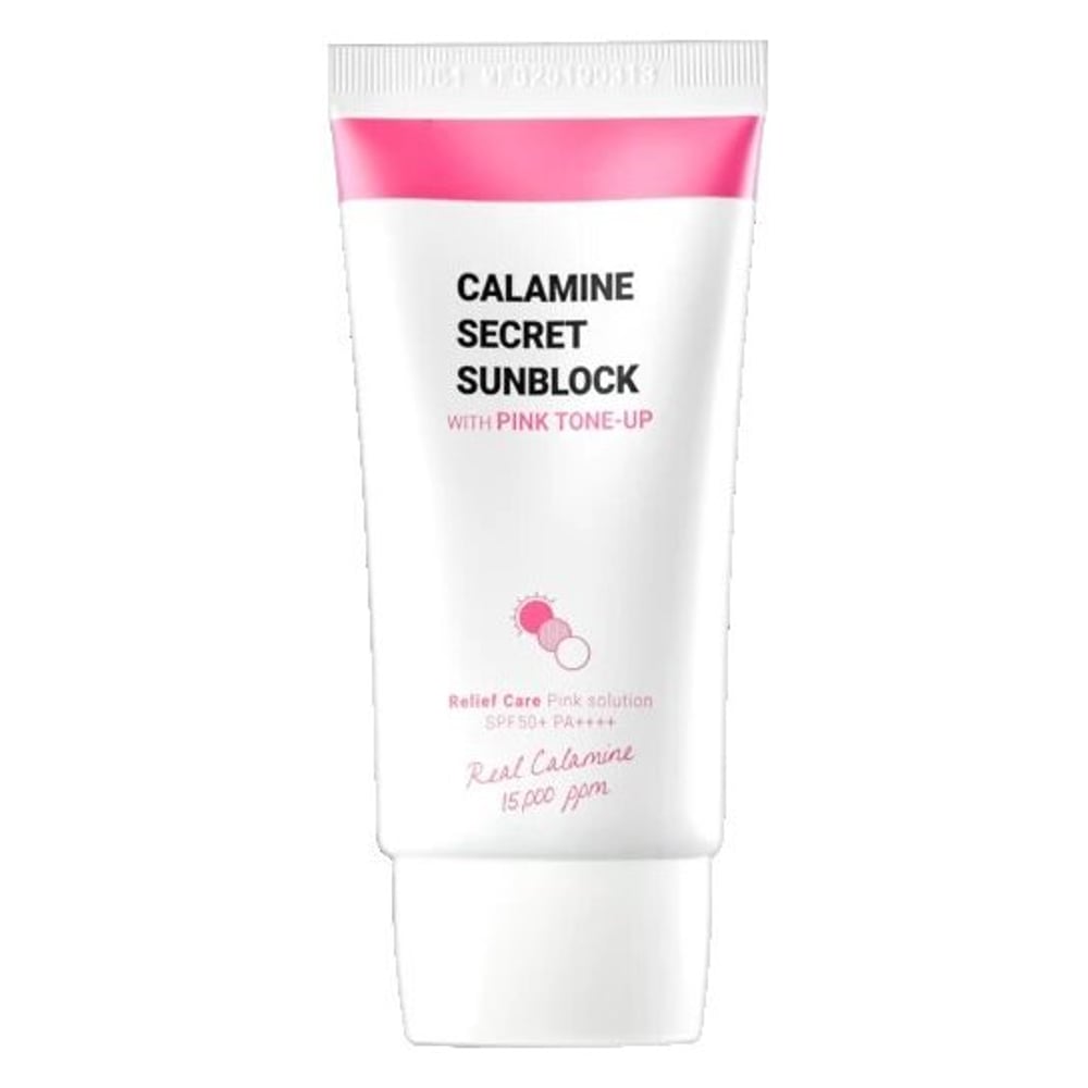 K-Secret Calamine Secret Sunblock With Pink Tone Up 50ml