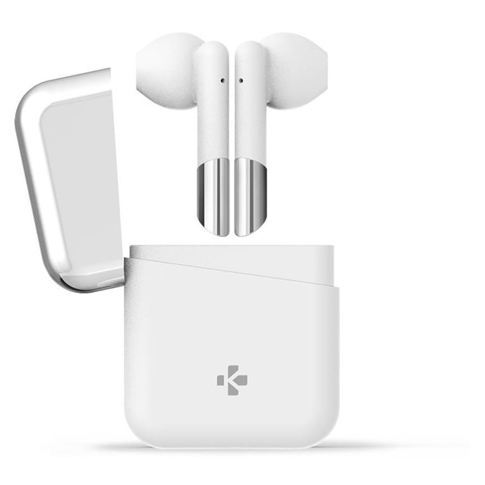 سماعات الأذن اللاسلكية ماي كرونوز ZeBuds TWS مع حقيبة الشحن بيضاء