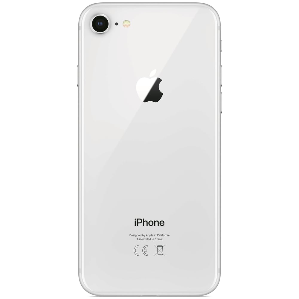 iPhone 8 بسعة 128 جيجا بايت باللون الفضي